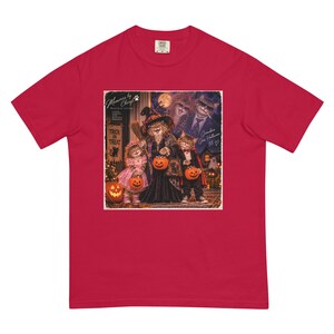 Funny Cat Family Halloween Shirt, Vintage Halloween T-Shirt, Retro Family Portrait Tee, Trick or Treat Cats, The Furrmans