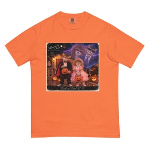 Vintage Cat Halloween Shirt, Trick or Treat Cat Tee, Funny Sibling Halloween T-Shirt, Retro Cat Costume Shirt, The Furrmans