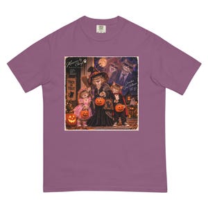 Funny Cat Family Halloween Shirt, Vintage Halloween T-Shirt, Retro Family Portrait Tee, Trick or Treat Cats, The Furrmans