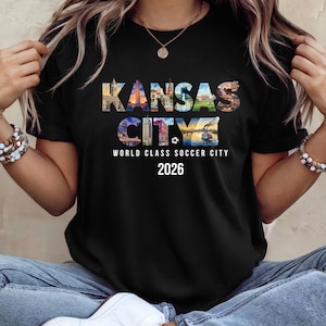 Kansas City Soccer 2026 Shirt | World Cup Host Tee | Football Fan Souvenir | KC Soccer Gift image 7
