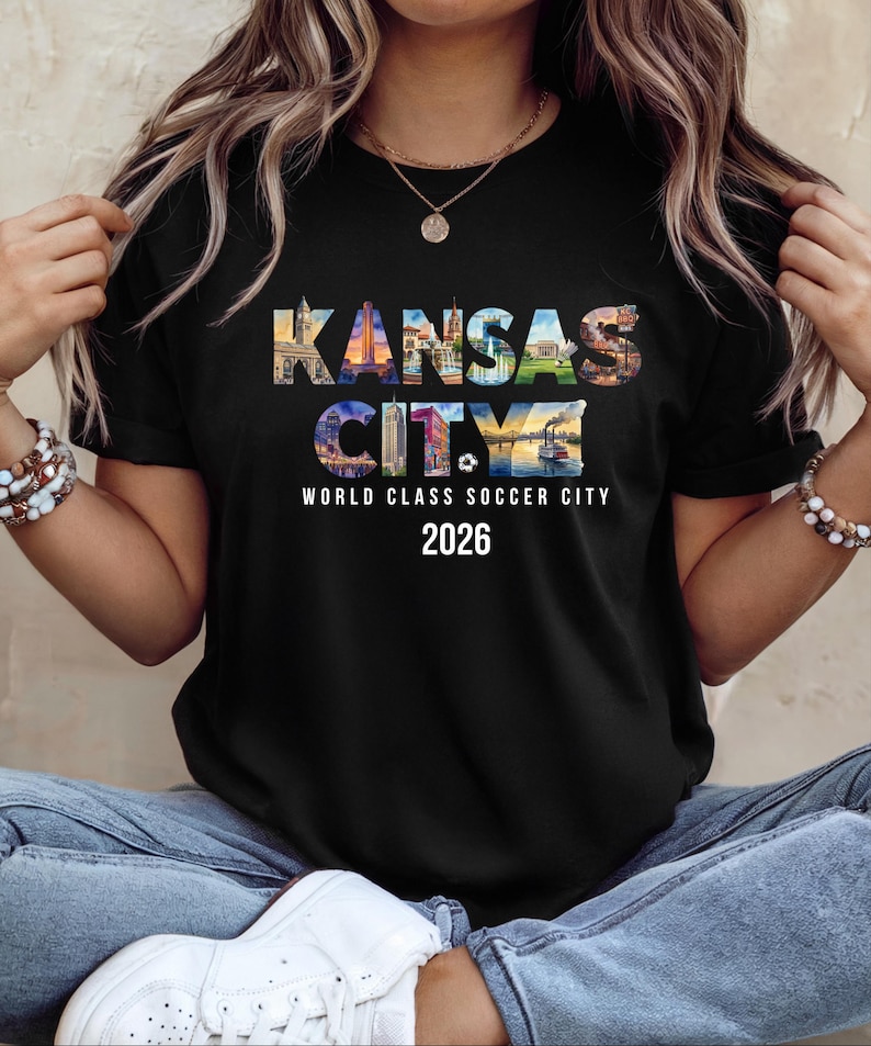 Kansas City Soccer 2026 Shirt | World Cup Host Tee | Football Fan Souvenir | KC Soccer Gift image 7