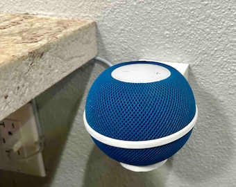 Anillo de montaje en pared para HomePod Mini / Gestión de cables oculta (archivo STL)
