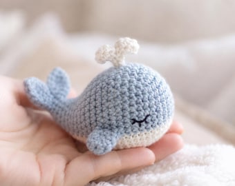 Pacchetto di 10 modelli all'uncinetto di cuccioli di animali di piccole dimensioni, peluche amigurumi addormentati (download digitale)