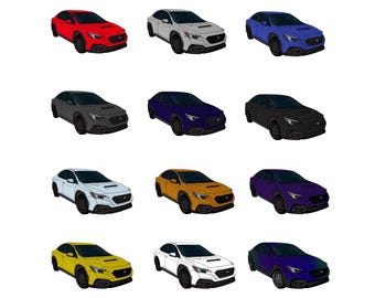 Subaru WRX VB Vinyl Decal | Car Sticker