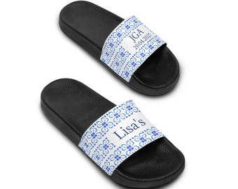Personalisierbar JGA Braut Junggesellenabschied Sandals Women's Slide Bride Braut