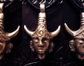 Solid Bronze Handmade Supernatural Samulet Dean&#39;s Necklace