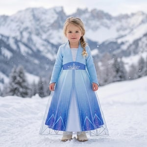 Blue Snowflake Dress - Etsy Blue Snowflake Dress - Etsy