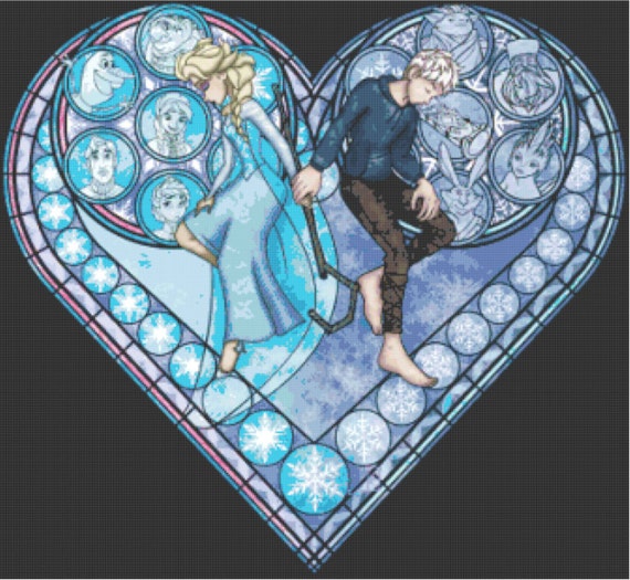 Cross Stitch Kit For Frosted Love Elsa Kingdom Hearts Princess Etsy Cross Stitch Kit For Frosted Love Elsa Kingdom Hearts Princess Etsy