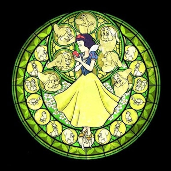 Cross Stitch Pattern For Snow White Kingdom Hearts Princess Etsy Ireland
