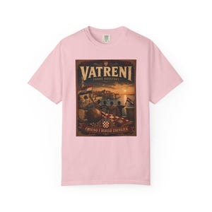 Vatreni Vintage Poster Croatia Football Shirt image 19