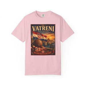 Vatreni Crveno I Bijelo Zauvijek T-shirt | Croatia Football Vintage Poster image 19