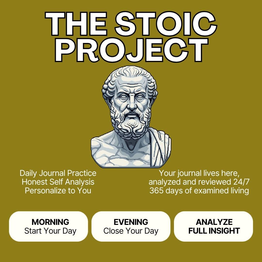 Stoic System The Stoic Journal — AI System, Claude Guide, Daily Practice, Digital ...