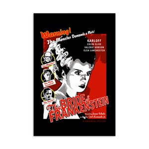 Mariée de Frankenstein - Carte postale