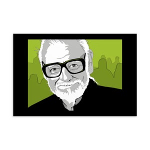 George Romero - Carte postale