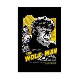 Der Wolfsmann - Postkarte
