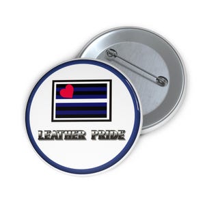 Pride Anstecknadel aus Leder