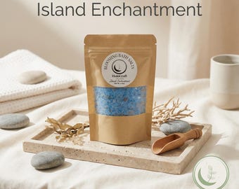 Island Enchantment Bath Salts | Tropical Coconut Pineapple Mango Soak
