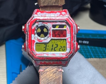 Casio AE-1200 Post Nuclear Fallout Mod.