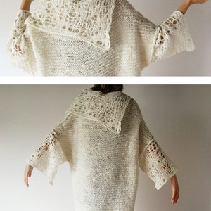 100% merino woolen sweater, oversized sweater image 5