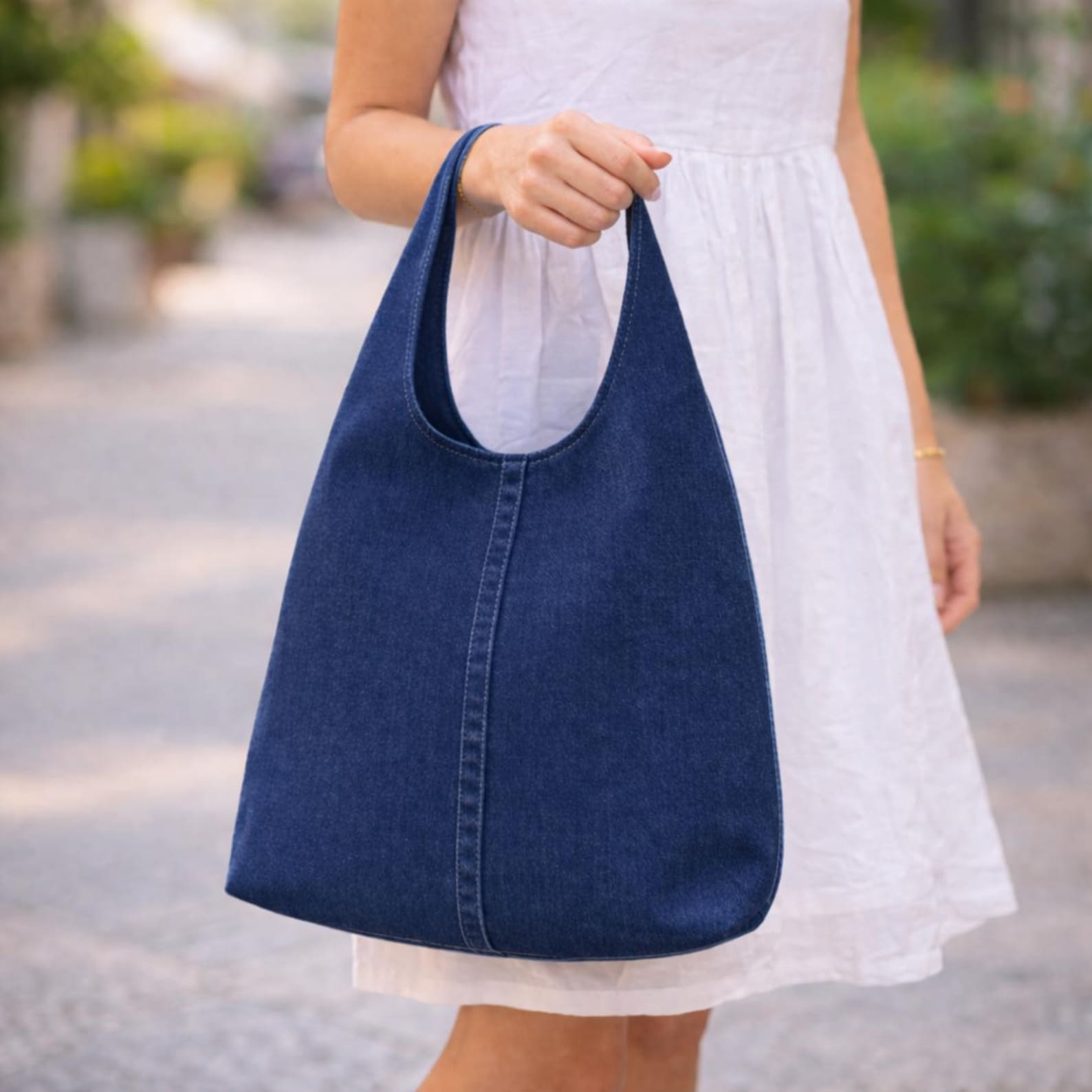Hobo Bag Sewing Pattern PDF | DIY Denim Bag Pattern | Hobo Purse Sewing ...