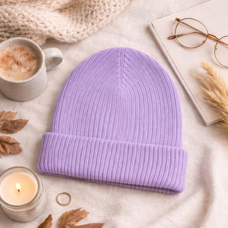 Ribbed Beanie Knitting Pattern PDF | Easy Knit Hat in 3 Sizes | Classic ...