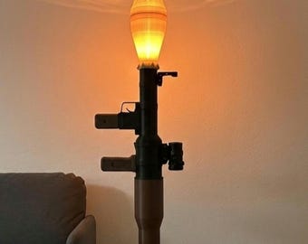 DIY RPG-7-stijl vloerlampset | 3D-geprinte, niet-werkende holle replica