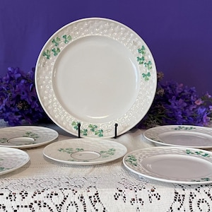 Belleek Shamrock - Etsy
