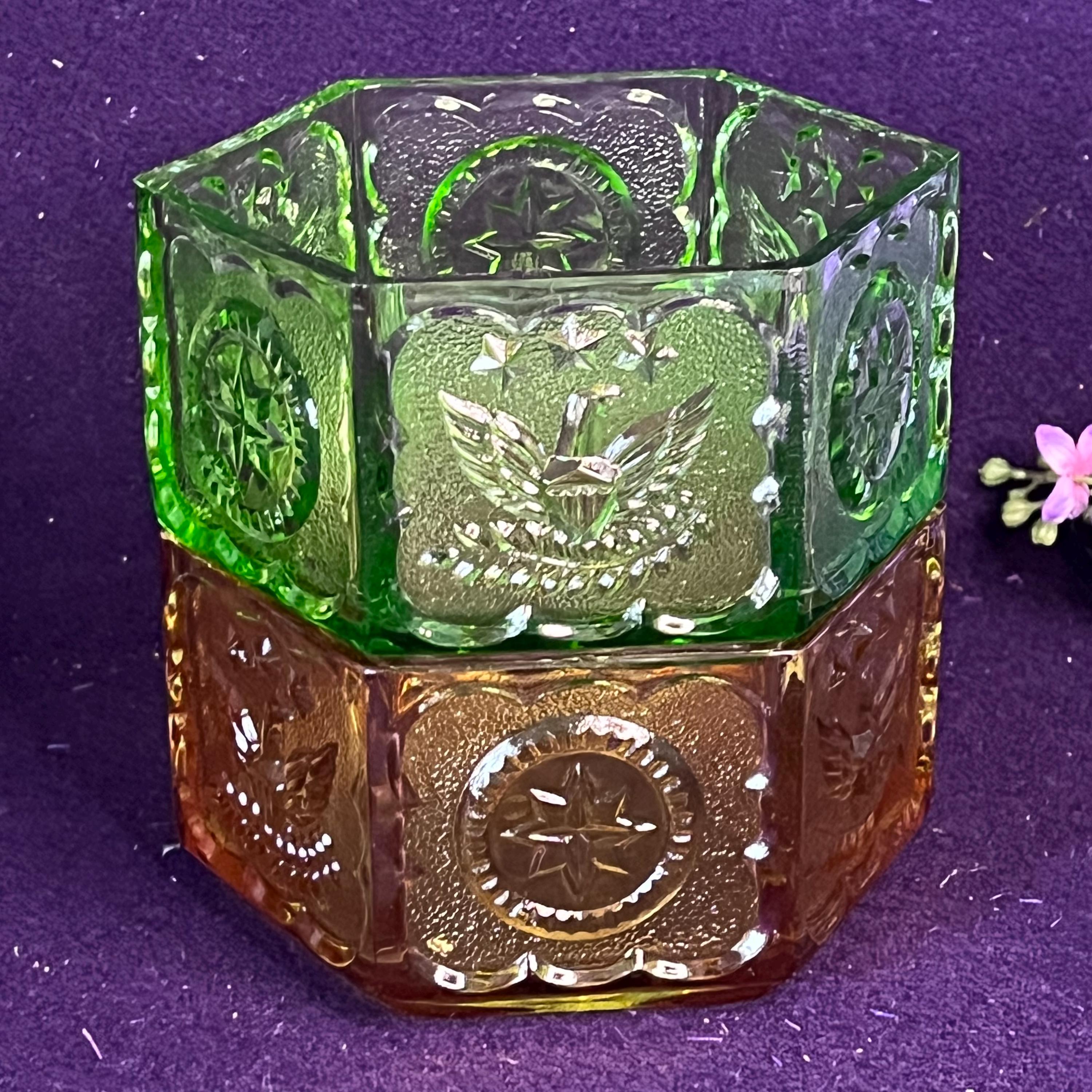 Indiana Glass Eagle and Star - Etsy