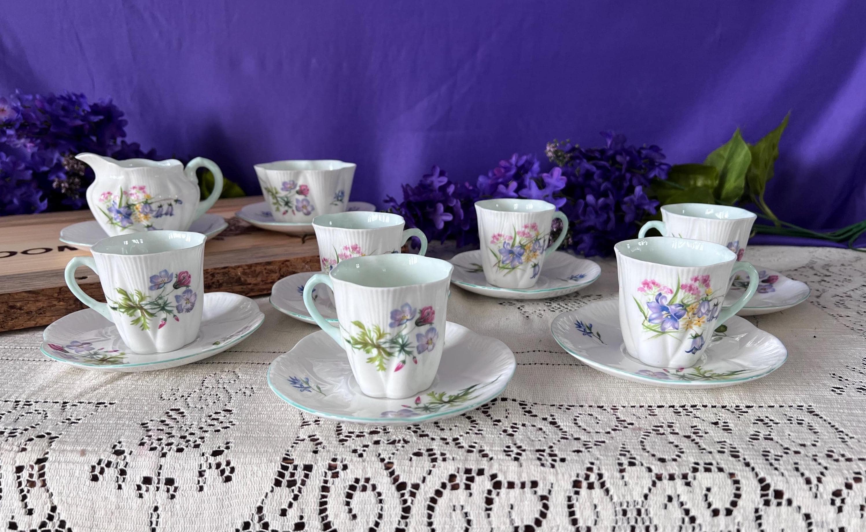 Shelley tea set - Etsy 日本