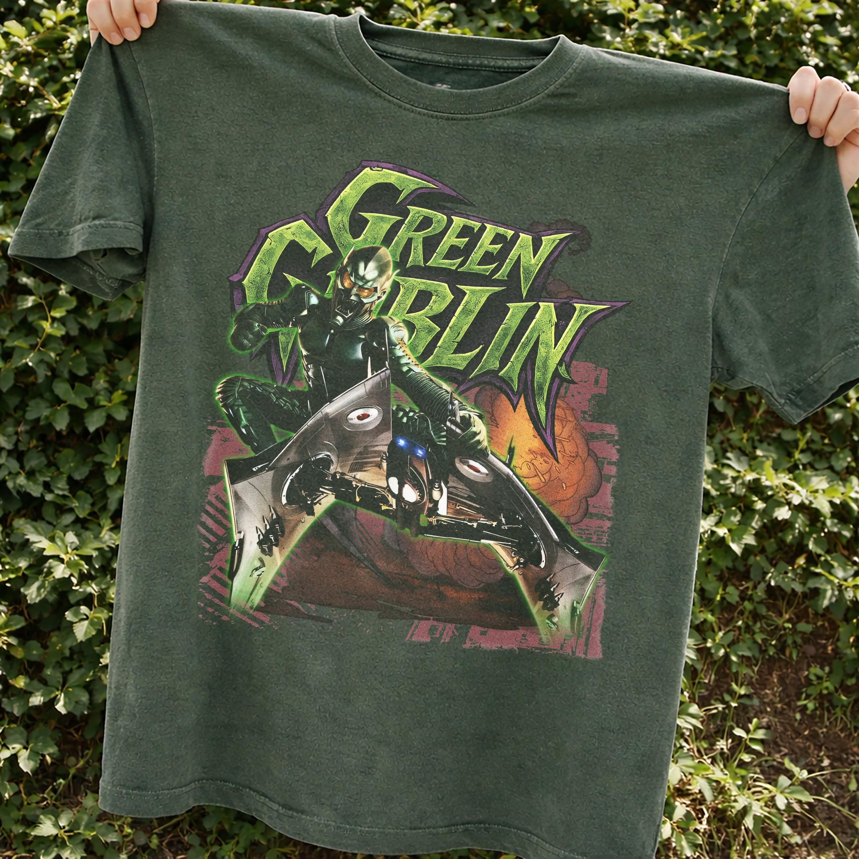 Green goblin shirt - Etsy 日本