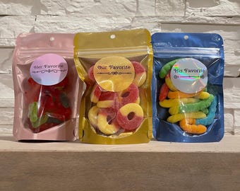 Recuerdos para fiestas de boda, caramelos de goma