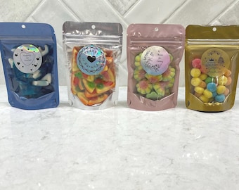 Recuerdos para fiestas, caramelos de goma
