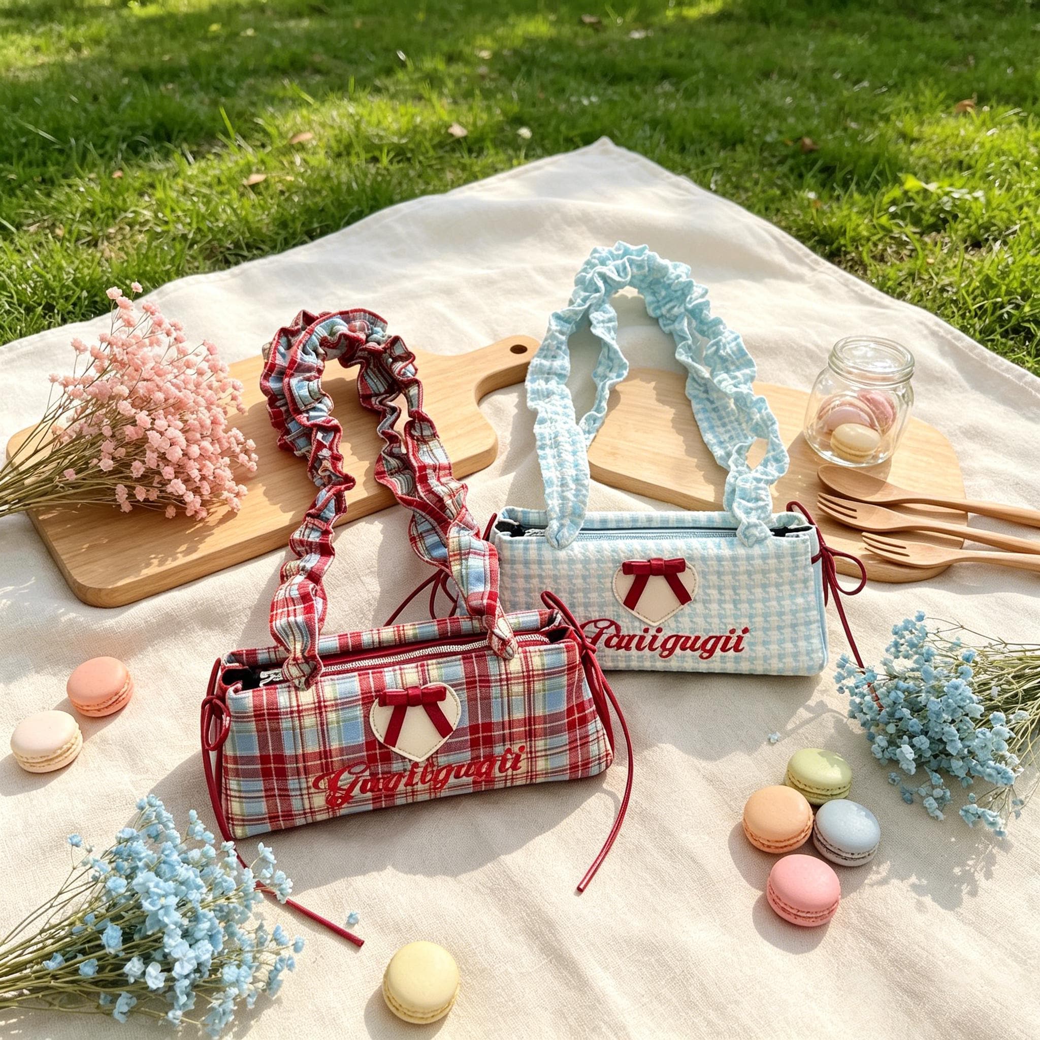 Plaid Handbags - Etsy
