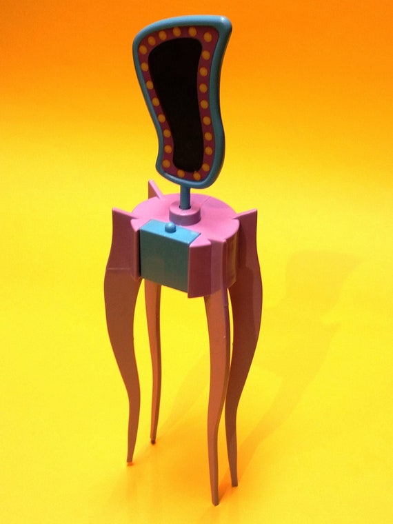 barbie vanity table and chair