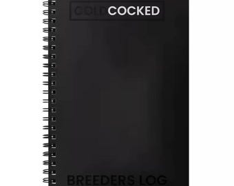 Gamefowl Poultry Chicken Duck Breeders Log 30 Pages