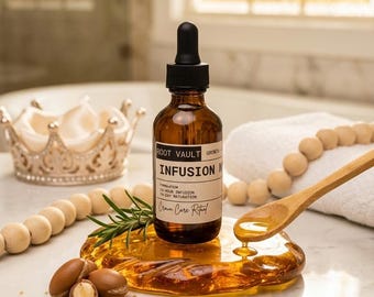 Infusion Nº24 Hair and Scalp Oil for Growth Moisture Scalp Care The Root Vault