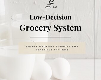 Low-Decision Grocery System for Sensitive Systems (PDF Download)