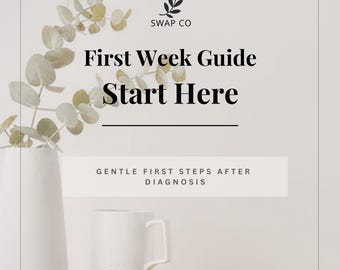 Celiac MCAS First Week Guide | Autoimmune Diet Support (PDF Download)