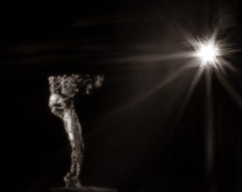 Cenotaph #7- For Mark Sandman - Framed Print, 14x11 with Black Frame and White Mat.