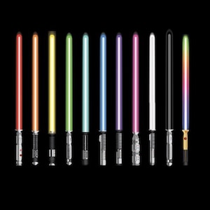Starwars 20 lightsaber digital download pngs – jedi saber & vader saber inspired lightsaber png pack – instant download image 2