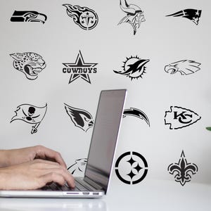 32 Football Teams Stencil, Size Options, 32-Pack Sports Teams for Painting, Sports Crafts, Football Art & Decor, Airbrush, Spray Paint image 3