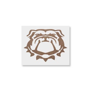 Bulldogs Template – Bulldogs Stencil – Football Template Stencil for Walls, Wood, Fabric, and DIY Projects, Painting, Airbrush, Spray Paint