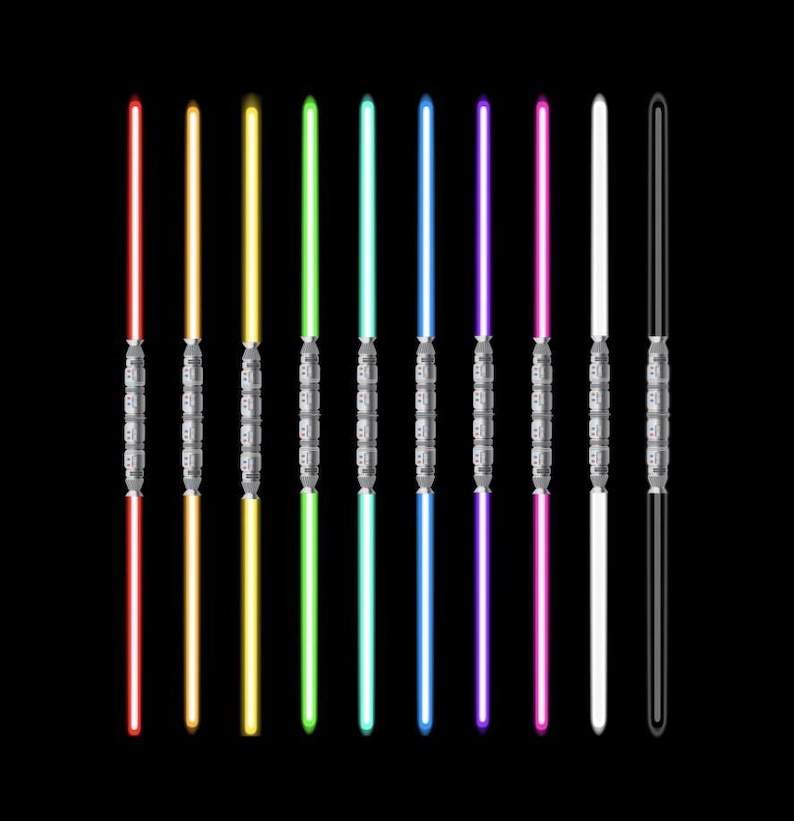 Starwars 20 lightsaber digital download pngs – jedi saber & vader saber inspired lightsaber png pack – instant download image 3