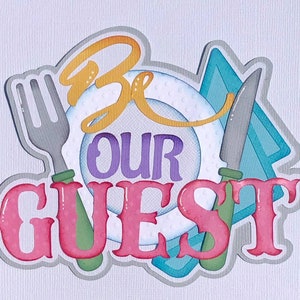 Scrapbook Title, Guest for Layouts, Pages, Beauty, Dining, Dinner, Amusement Park, Reddie13