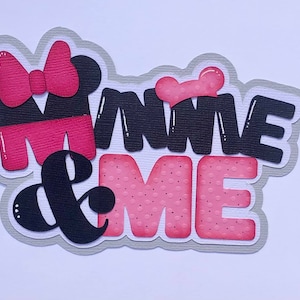 Scrapbook Title Me, Amusement Park, Paper piecing die cut, Reddie13