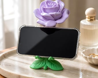Supporto per cellulare a forma di rosa