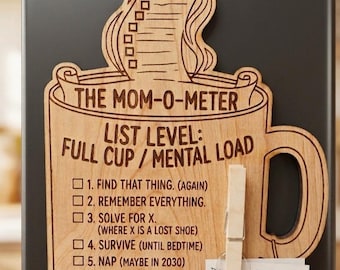 Mom's To-Do List Laser Cut File SVG, Honey-Do List Bundle (Digital Download)