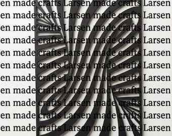 Optical Illusion Wall Art Laser Cut SVG