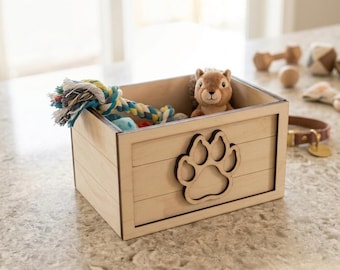 Dog Toy Bin Laser Cut File SVG