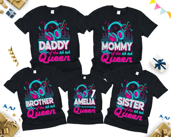 Personalized Tiktok Birthday Shirt 